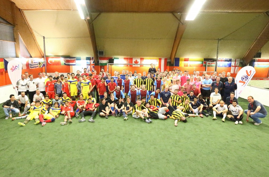 Soccerturnier Gruppenfoto