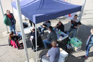 JoG bei den Freezers - Helferteam
